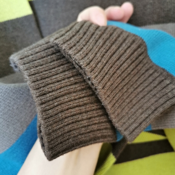 Paul Stuart Striped Cotton Sweaters - Picture 5 of 8